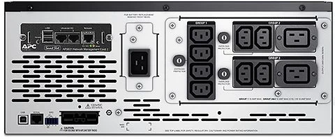 APC Smart-UPS X Rack/Tower LCD 4U, 3000VA, USB/seriell