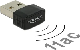 DeLOCK DualBand Nano Stick, 2.4GHz/5GHz WLAN, USB-A 2.0 [Stecker] (12461)