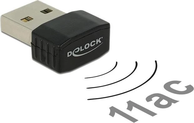 DeLOCK DualBand Nano Stick, 2.4GHz/5GHz WLAN, USB-A 2.0 [Stecker]