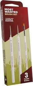 Army Painter Most Wanted Brush Set Pinselset,   3-tlg.