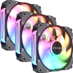 Cougar Apolar 120 ARGB, schwarz, 120mm, 3er-Pack