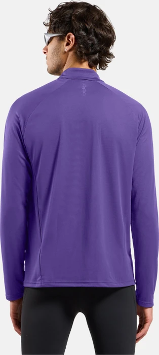 Odlo Essentials Half Zip Midlayer Funktionsshirt langarm afterparty (Herren)