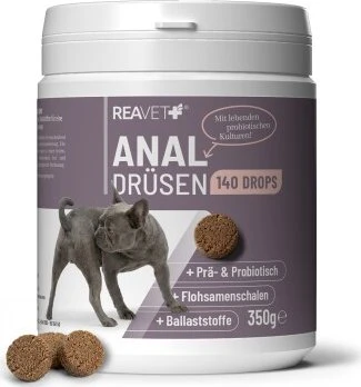REAVET Analdrüsen Drops, 350g
