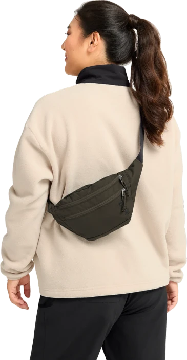 Jack Wolfskin Konya Bauchtasche obsidian moss