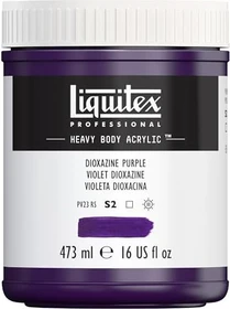 Liquitex Professional Heavy Body Acrylic dioxazine purple, 473ml