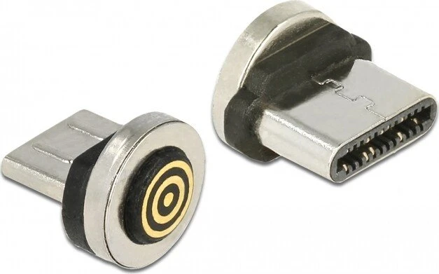 DeLOCK Magnetischer USB-C 2.0 Stecker für DeLOCK USB Daten- und Ladekabel, Adapterstecker