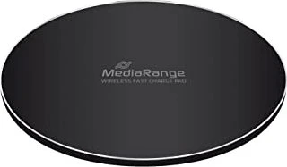 MediaRange 15W Schnellladestation schwarz