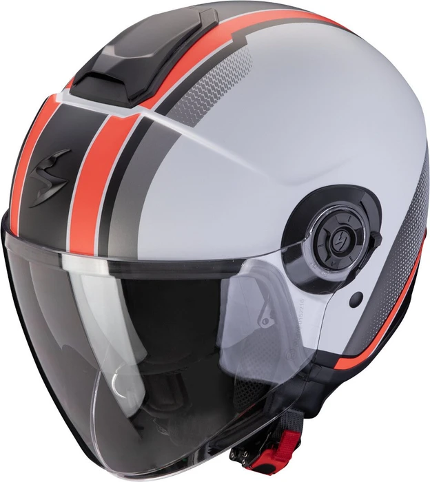 Scorpion EXO-City II VEL matt grau/rot