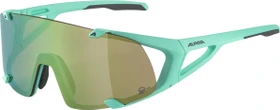 Alpina Hawkeye S Q-Lite turquoise matt/mirror green