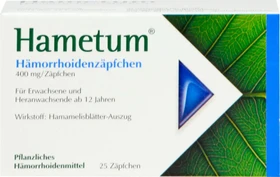 Hametum Hämorrhoiden Zäpfchen, 25 Stück