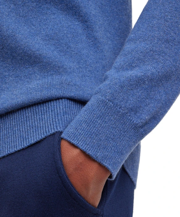 Falke Luxury Rundhals Pullover bluestone (Herren)