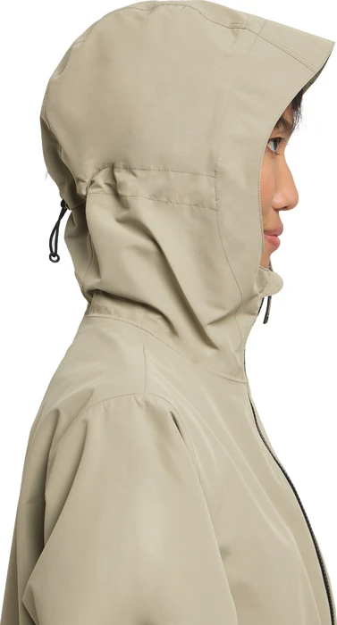 Jack Wolfskin Terraview 2L Funktionsmantel stone (Damen)
