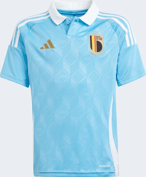 adidas UEFA EURO 2024 Belgien Auswärtstrikot (Junior)