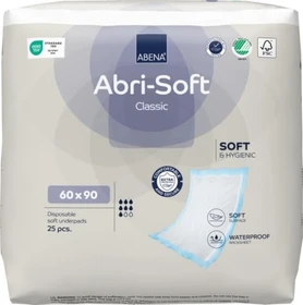 Abena Abri Soft Classic Bettschutzeinlage,  60x90cm,    25 Stück