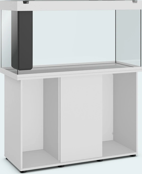 Juwel Rio 350 LED Aquarium-Set mit Unterschrank, weiß/weiß, 350l