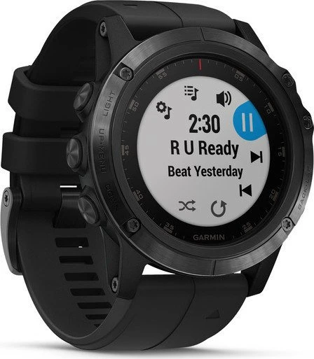 Garmin Fenix 5X Plus Sapphire schwarz