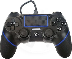 Teknogame Phantom P4 Wired Controller schwarz (PS4/PC)
