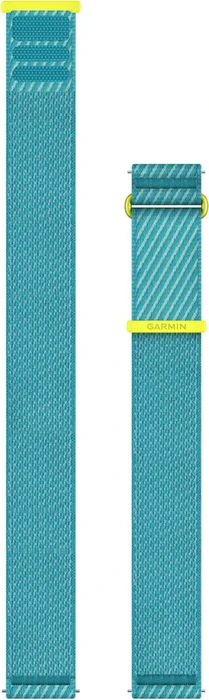 Garmin Schnellwechsel Ersatzarmband 22mm Nylon amp yellow/turquoise