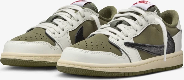 Nike Air Jordan 1 Low OG SP x Travis Scott reverse olive (Junior)