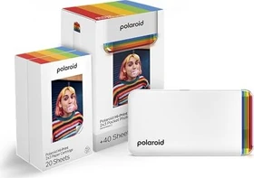 Polaroid Hi-Print Gen 2 2x3 Pocket Photo Printer Starter Set, weiß