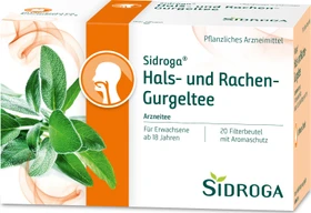 Sidroga Hals- und Rachen-Gurgeltee Beutel, 20 Stück