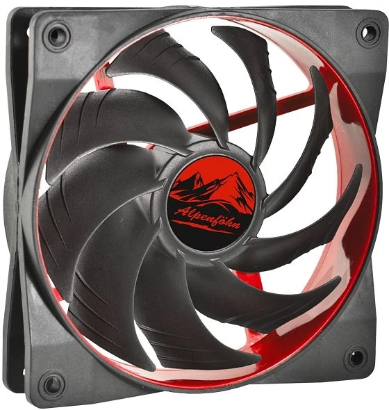 Alpenföhn Wing Boost 2, Blood Red Plus, 120mm