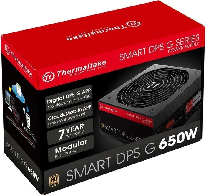Thermaltake Smart DPS G 650W, ATX 2.31