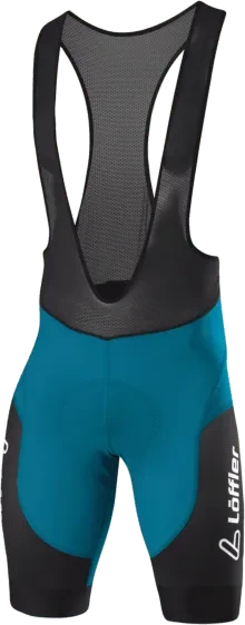 Löffler Winner III Bibshorts Fahrradhose kurz blue coral (Herren)