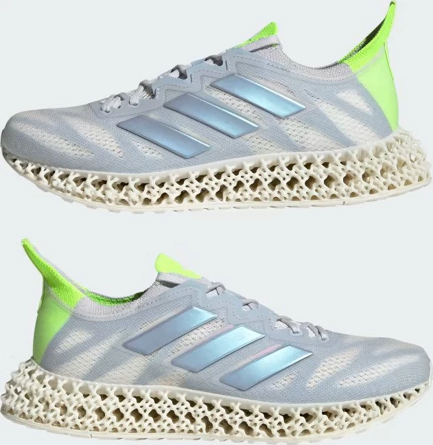 adidas 4D FWD 3 dash grey/silver violet/lucid lemon (Damen)