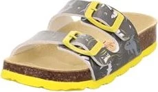 Superfit Fussbettpantoffel grau/mehrfarbig (Junior)