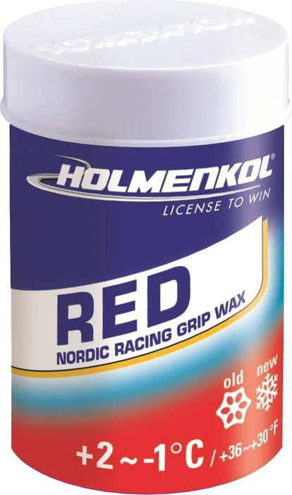 Holmenkol Grip Wachs rot