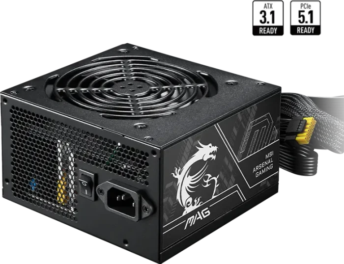 MSI MAG A650BN PCIE5 II 650W, ATX 3.1