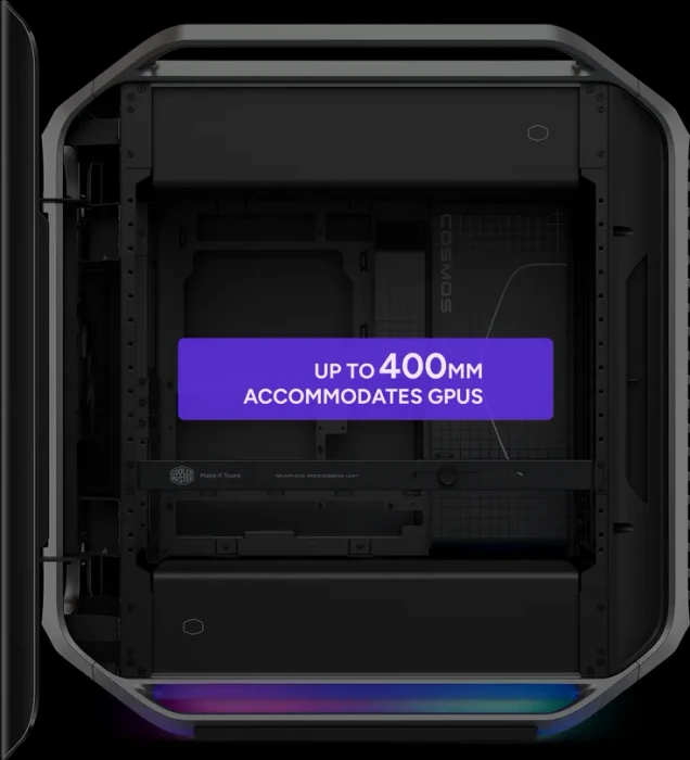 Cooler Master Cosmos Alpha, Glasfenster
