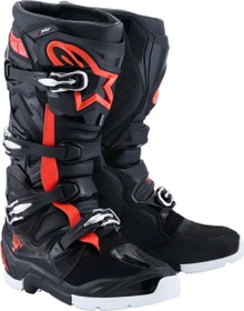 Alpinestars 2026 Tech 7 Enduro Drystar Motorradstiefel schwarz/rot