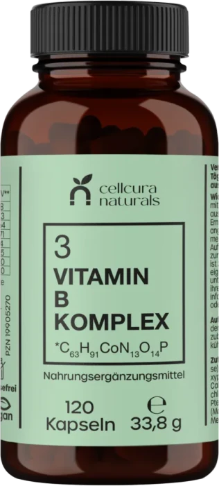 Cellcura Naturals Vitamin B Komplex Kapseln, 120 Stück