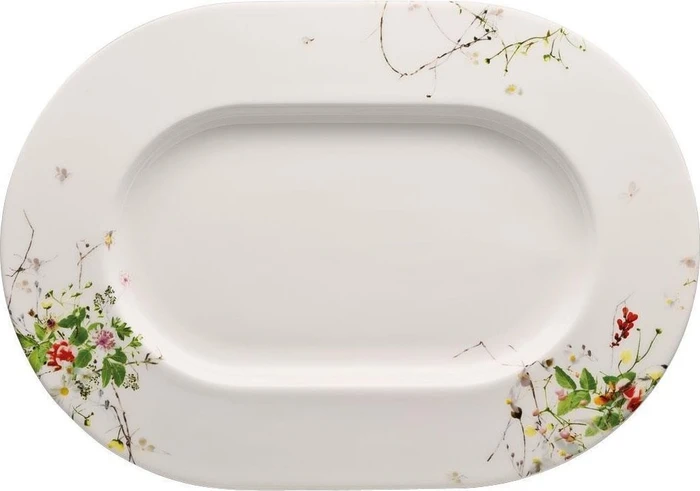 Rosenthal Brillance Bone China Fleurs Sauvages Platte 34cm
