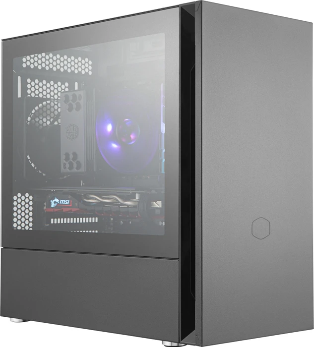 Cooler Master Silencio S400, Glasfenster, schallgedämmt