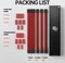 AsiaHorse GPU/CPU Cable Extension Kit, 1x 24-Pin, 1x 4/8-Pin ATX, 2x 8-Pin PCIe, 16AWG, rot, 30cm Vorschaubild
