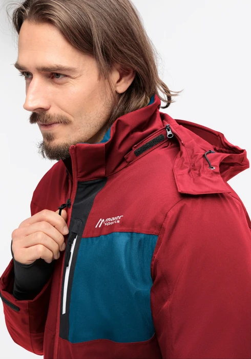 Maier Sports Karleiten 2.0 Skijacke salsa (Herren)