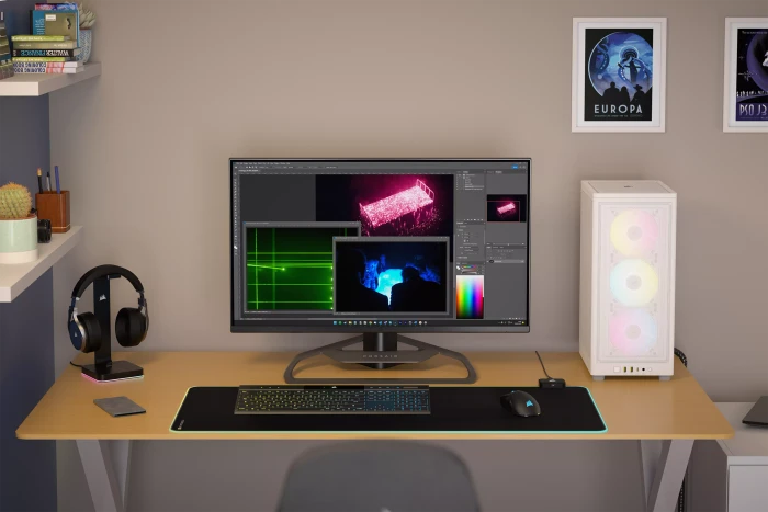 Corsair 2000D RGB Airflow, weiß, Mini-ITX