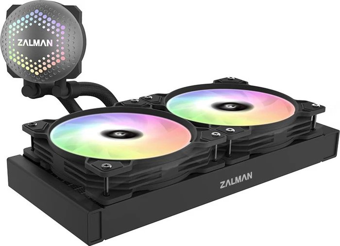 Zalman Alpha 24 ARGB schwarz, 240mm