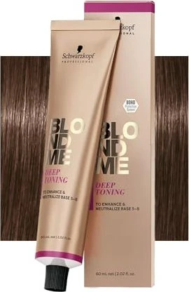 Schwarzkopf BlondMe Deep Toner Haartönung dunkle kastanie, 60ml