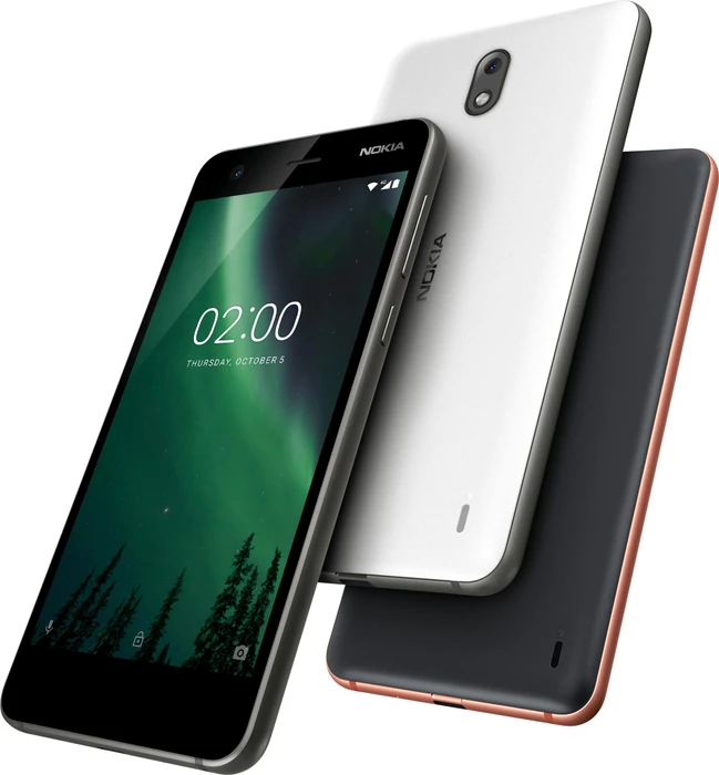 Nokia 2 Dual-SIM schwarz/kupfer