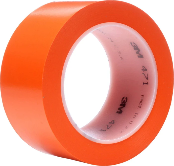 3M Vinyl Tape 471 orange, Klebeband, 50mm/33m