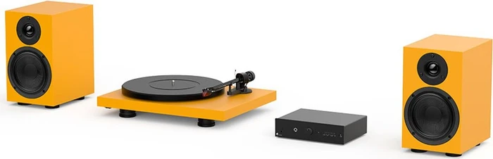 Pro-Ject Colourful Audio System 2 goldgelb