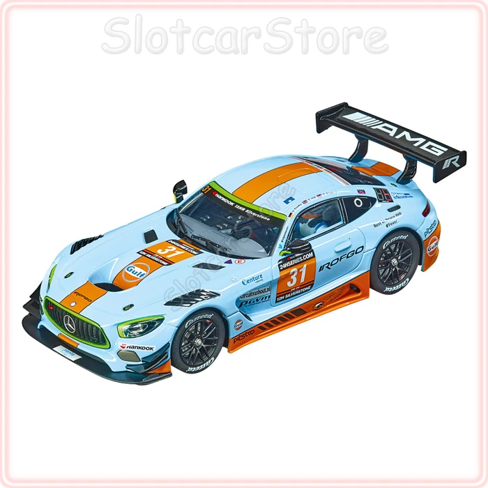Carrera Evolution Mercedes AMG GT3 Rofgo Racing No.31 Silverstone 12h