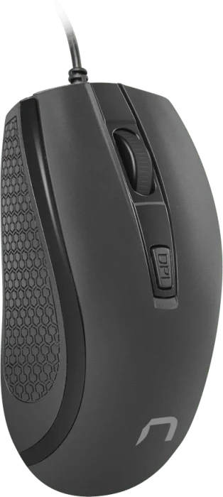 Natec Hoopoe 2 Wired Mouse schwarz, USB