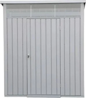 Duramax Palladium 6x5 Gerätehaus silber