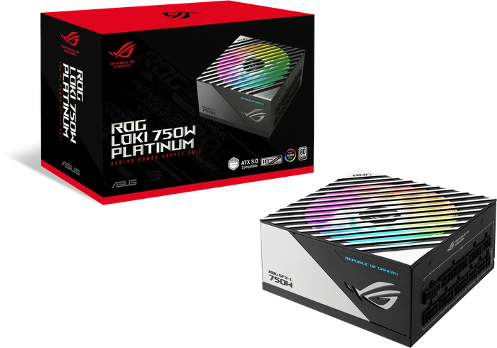 ASUS ROG Loki Platinum, ROG-LOKI-750P-SFX-L-GAMING, 750W, ATX 3.0
