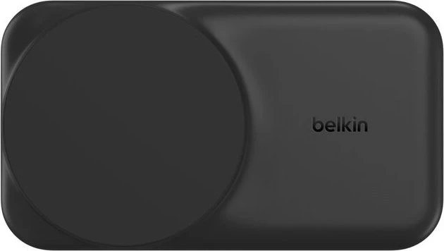 Belkin UltraCharge faltbare magnetische 3-in-1-Ladestation mit Qi2 (25W) viereckig schwarz